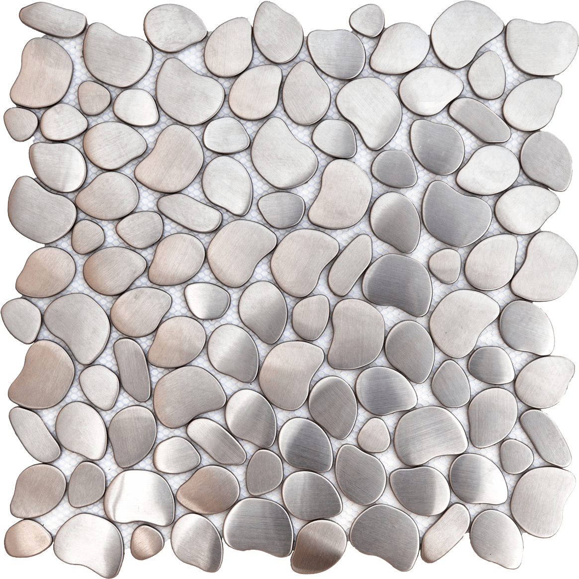 DCP174 - Brushed Stainless Steel Silver-1 Tile