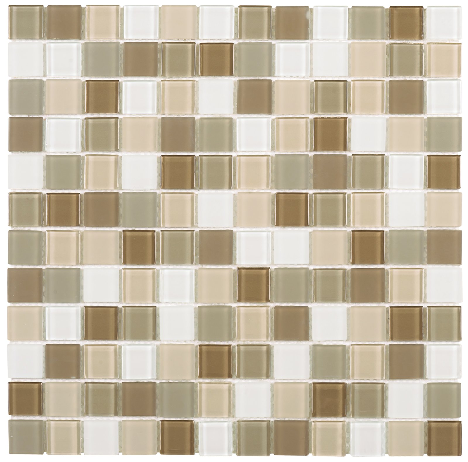 DCP075 - 5mm Beige Brown White Mix 1"x1" on 12"x12" sheet