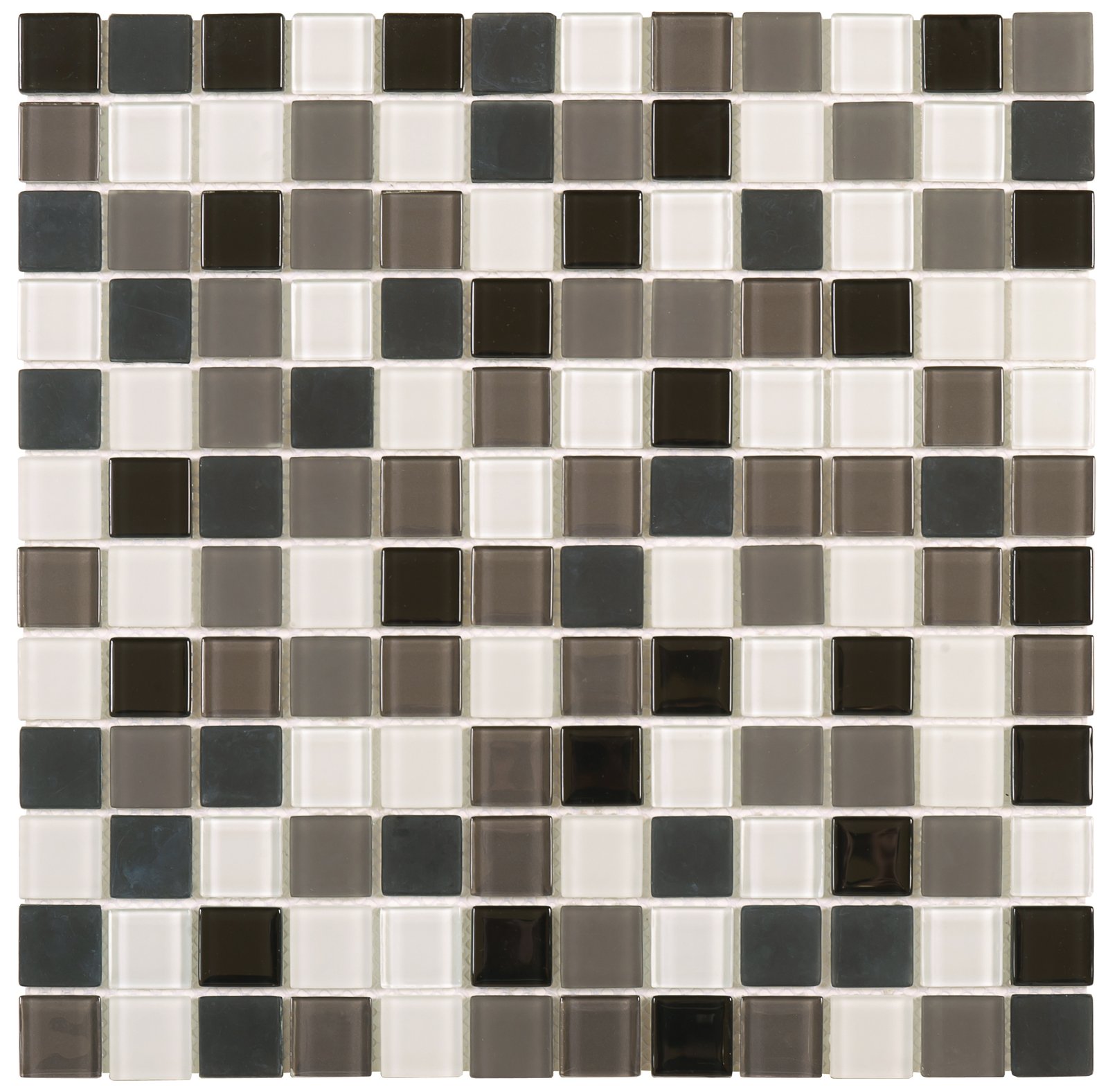 DCP074 - 5mm Grey Black White Mix 1"x1" on 12"x12" sheet