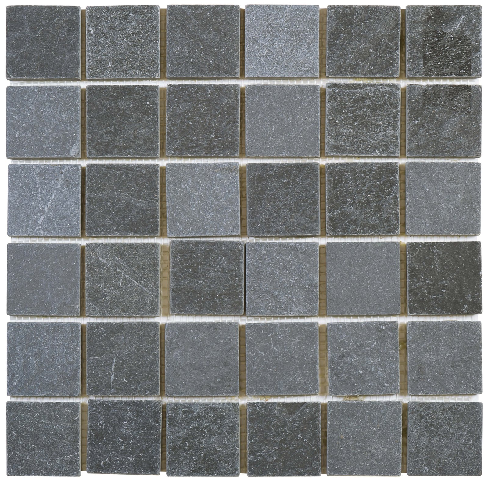 DCP080 - Black Slate 2"x2" Mosaic 11.8"x11.8"